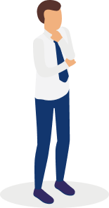 悩む営業マン